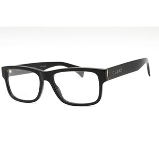 Gucci GG1141O Eyeglasses BLACK-BLACK / TRANSPARENT