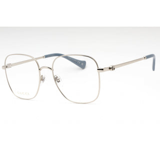 Gucci GG1144O Eyeglasses SILVER-SILVER / TRANSPARENT