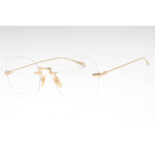 Gucci GG1150O Eyeglasses GOLD-GOLD-TRANSPARENT