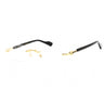 001 - Gold/Black / Clear Lens