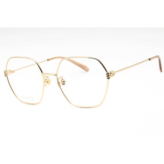 Gucci GG1285O Eyeglasses Gold / Clear Lens