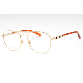 Gucci GG1290O Eyeglasses GOLD-HAVANA / TRANSPARENT