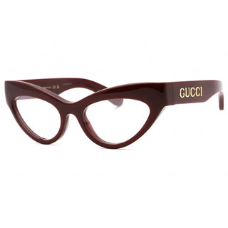 Gucci GG1295O Eyeglasses RED-RED / TRANSPARENT