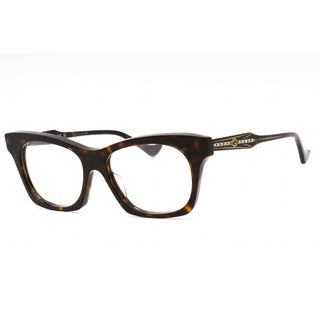 Gucci GG1299O Eyeglasses Havana / Clear Lens