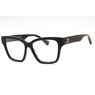 Gucci GG1302O Eyeglasses BLACK-HAVANA / TRANSPARENT