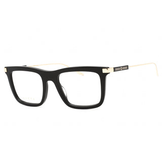 Gucci GG1438O Eyeglasses BLACK-GOLD / TRANSPARENT