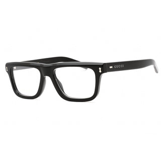 Gucci GG1525O Eyeglasses BLACK-BLACK / TRANSPARENT