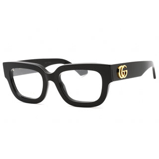 Gucci GG1548O Eyeglasses BLACK-BLACK / TRANSPARENT