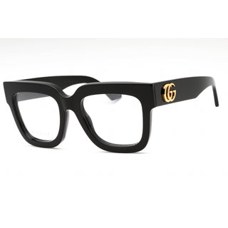 Gucci GG1549O Eyeglasses BLACK-BLACK / TRANSPARENT
