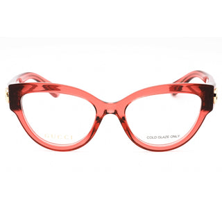 Gucci GG1598O Eyeglasses Red / Clear Lens