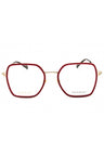 004 - BURGUNDY/TRANSPARENT