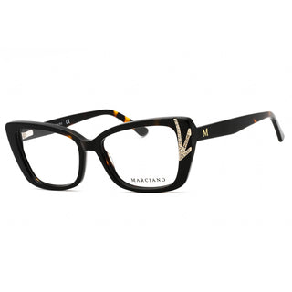 Guess by Marciano GM0382 Eyeglasses dark havana/clear demo lens