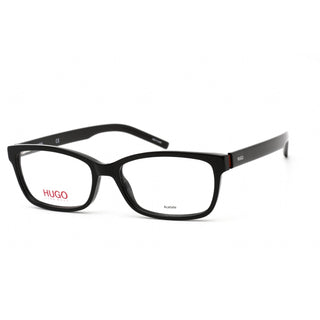 HUGO HG 1016 Eyeglasses BLACK RED / Clear demo lens