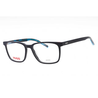 HUGO HG 1074 Eyeglasses BLUE PTTR/Clear demo lens