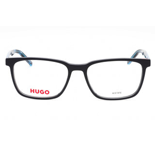 HUGO HG 1074 Eyeglasses BLUE PTTR/Clear demo lens