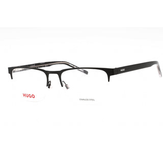 HUGO HG 1076 Eyeglasses Matte Black/Clear demo lens