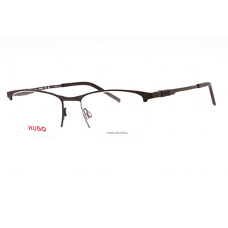 HUGO HG 1103 Eyeglasses MTT BROWN/Clear demo lens