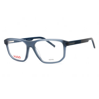 HUGO HG 1189 Eyeglasses MATTE BLUE/Clear demo lens