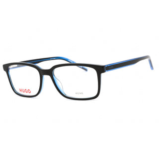 HUGO HG 1245 Eyeglasses BLK BLUE/Clear demo lens