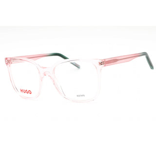 HUGO HG 1266 Eyeglasses PINK GREEN/Clear demo lens