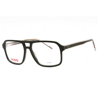 HUGO HG 1299 Eyeglasses GREEN GREY/Clear demo lens