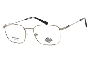 Harley Davidson HD9021 Eyeglasses Matte Light Nickeltin/Clear demo lens