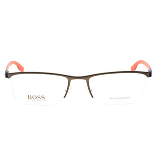 Hugo Boss 0610/N Eyeglasses MATTE GREY BLUE / Clear Lens