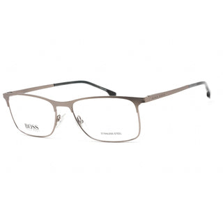 Hugo Boss BOSS 1186 Eyeglasses MATTE RUTHENIUM / Clear demo lens