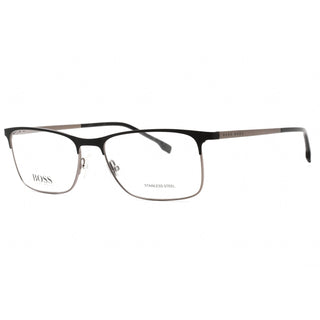 Hugo Boss BOSS 1186 Eyeglasses Matte Black Dark Ruthenium / Clear Lens