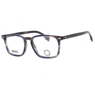 Hugo Boss BOSS 1368 Eyeglasses Blue Havana/Clear demo lens