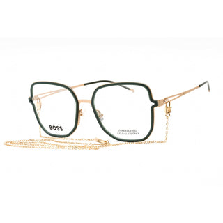 Hugo Boss BOSS 1394 Eyeglasses GOLD GREEN/Clear demo lens