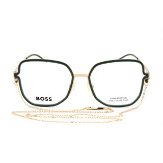 Hugo Boss BOSS 1394 Eyeglasses GOLD GREEN/Clear demo lens