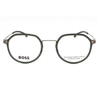 Hugo Boss BOSS 1428 Eyeglasses MT DK RT GRN/Clear demo lens