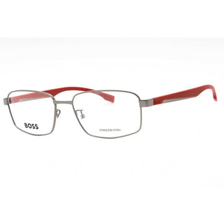Hugo Boss BOSS 1470/F Eyeglasses MT DK RUTHENIUM/Clear demo lens