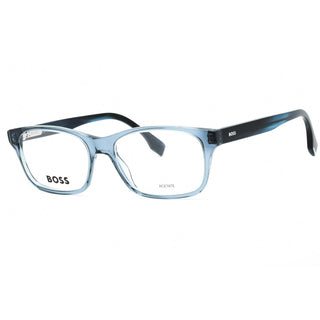 Hugo Boss BOSS 1645 Eyeglasses BLUE HORN/Clear demo lens