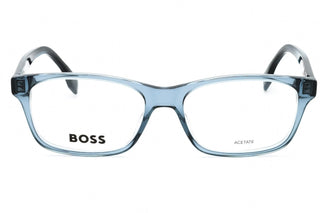 Hugo Boss BOSS 1645 Eyeglasses BLUE HORN/Clear demo lens