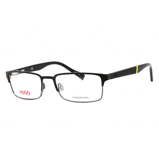 HUGO HG 0136 Eyeglasses Black Ruthenium / Clear Lens