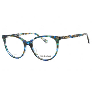 Juicy Couture JU 235 Eyeglasses BLUE HAVANA/Clear demo lens