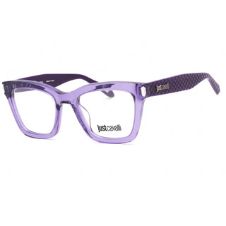 Just Cavalli VJC003V Eyeglasses Shiny Transparent Purple / Clear demo lens