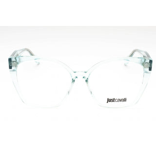 Just Cavalli VJC005 Eyeglasses Shiny Transparent Green / Clear Lens