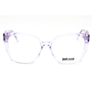Just Cavalli VJC005 Eyeglasses Shiny Transparent Purple / Clear Lens