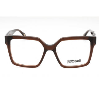 Just Cavalli VJC006 Eyeglasses Transparent Shiny Brown / Clear Lens