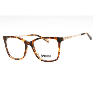 Just Cavalli VJC007 Eyeglasses Shiny Brown Yellow Tortoise / Clear Lens