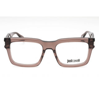 Just Cavalli VJC015 Eyeglasses Transparent Brown / Clear demo lens