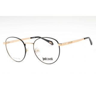 Just Cavalli VJC017 Eyeglasses Black on Rose Gold / Clear Lens