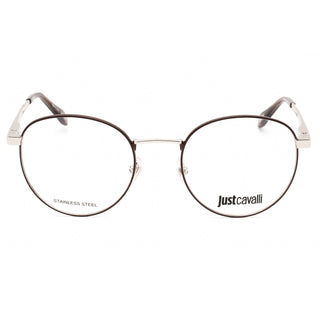 Just Cavalli VJC017 Eyeglasses Shiny Palladium / Clear Lens