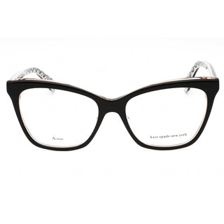 Kate Spade ADRIA Eyeglasses BLACK PINK/Clear demo lens