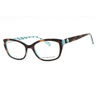 Kate Spade ARABELLE Eyeglasses HV PTT GRN/Clear demo lens