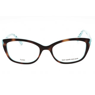 Kate Spade ARABELLE Eyeglasses HV PTT GRN/Clear demo lens