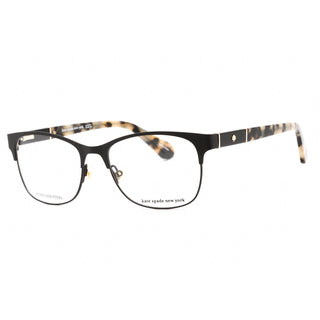 Kate Spade Benedetta Eyeglasses Matte Black / Clear demo lens